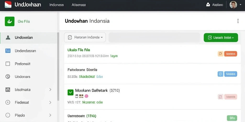Tampilan antarmuka yang intuitif dan mudah digunakan.