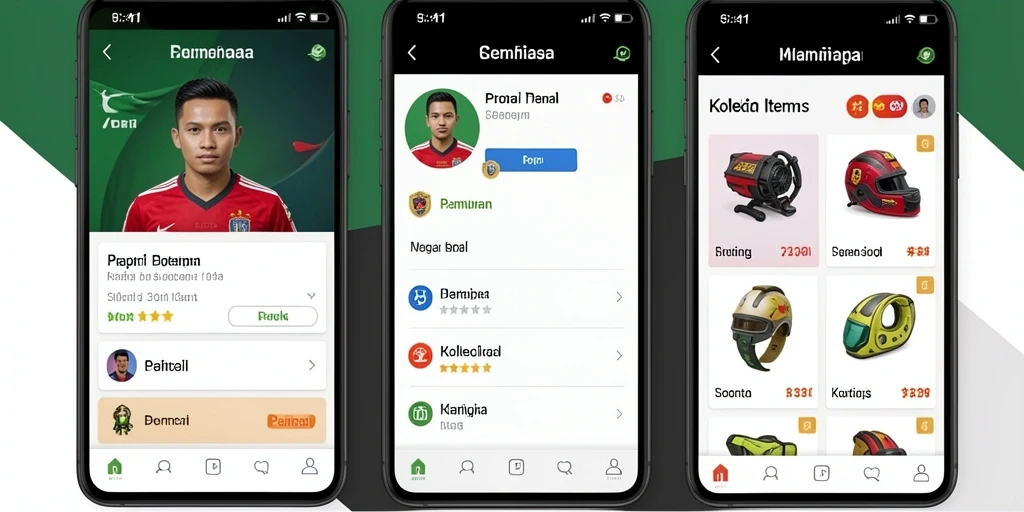 Tampilan utama aplikasi SURGA88 yang menarik dan informatif.