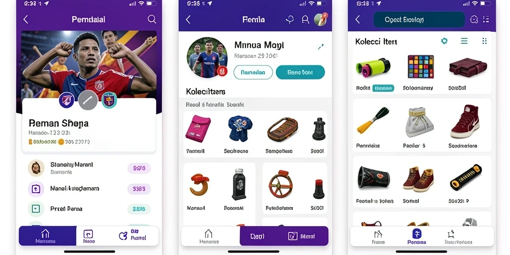 Tampilan antarmuka yang menarik dan intuitif.
